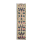 Tapis coureur beige oriental 90 cm x 352 cm