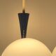 Italian Opaline Candlestick, 1950s