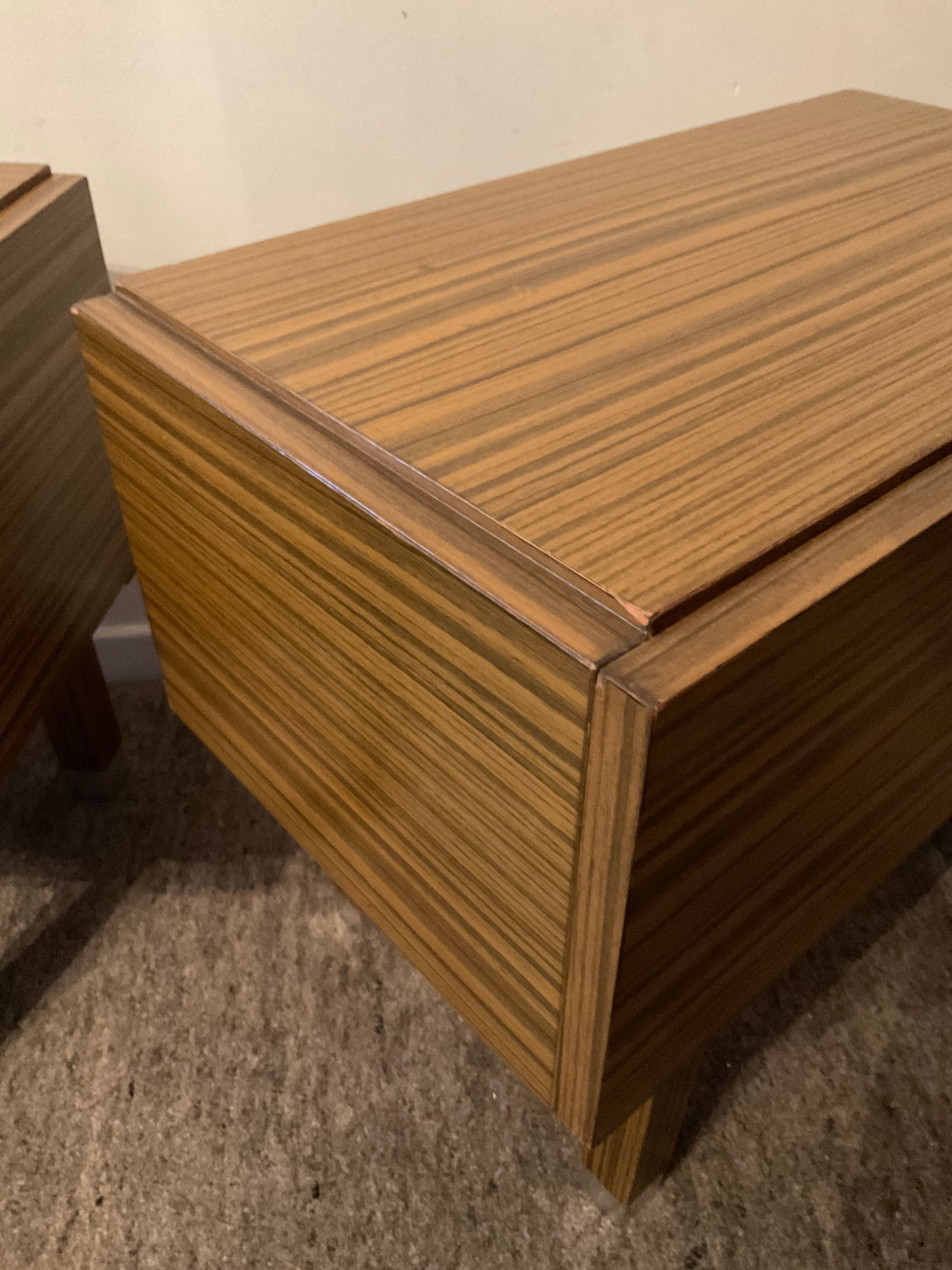 Pair of vintage bedside tables from the 60s-70s