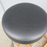 Pair of Scandinavian bar stools AB Bröderna Johansons Fåtöljindustri