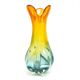 Mid-century modern vase, glass, designed by J. Hospodka, Czechoslovakia, 1960s
