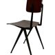 Vintage Marko holland industrial school chair 60's netherlands design
