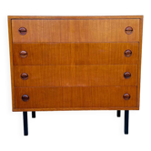 Teak chest of drawers