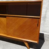 Enfilade bahut of dining room vintage showcase 1950