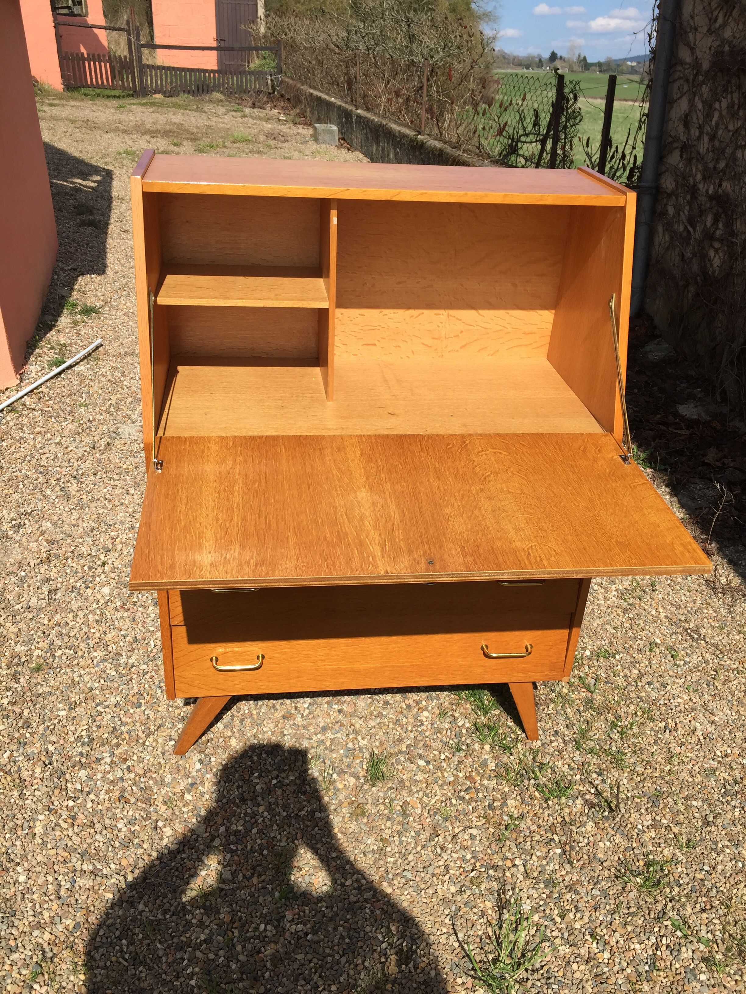 Vintage secretary foot compass