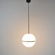 Mid-century Glass Pendant Napako,1970