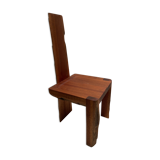 Chaise en bois massif