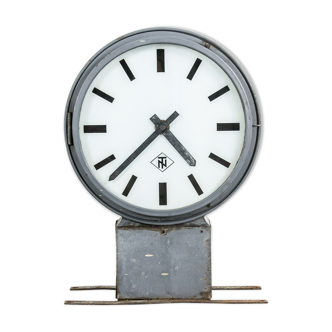 Horloge de station double-face TN, années 1940