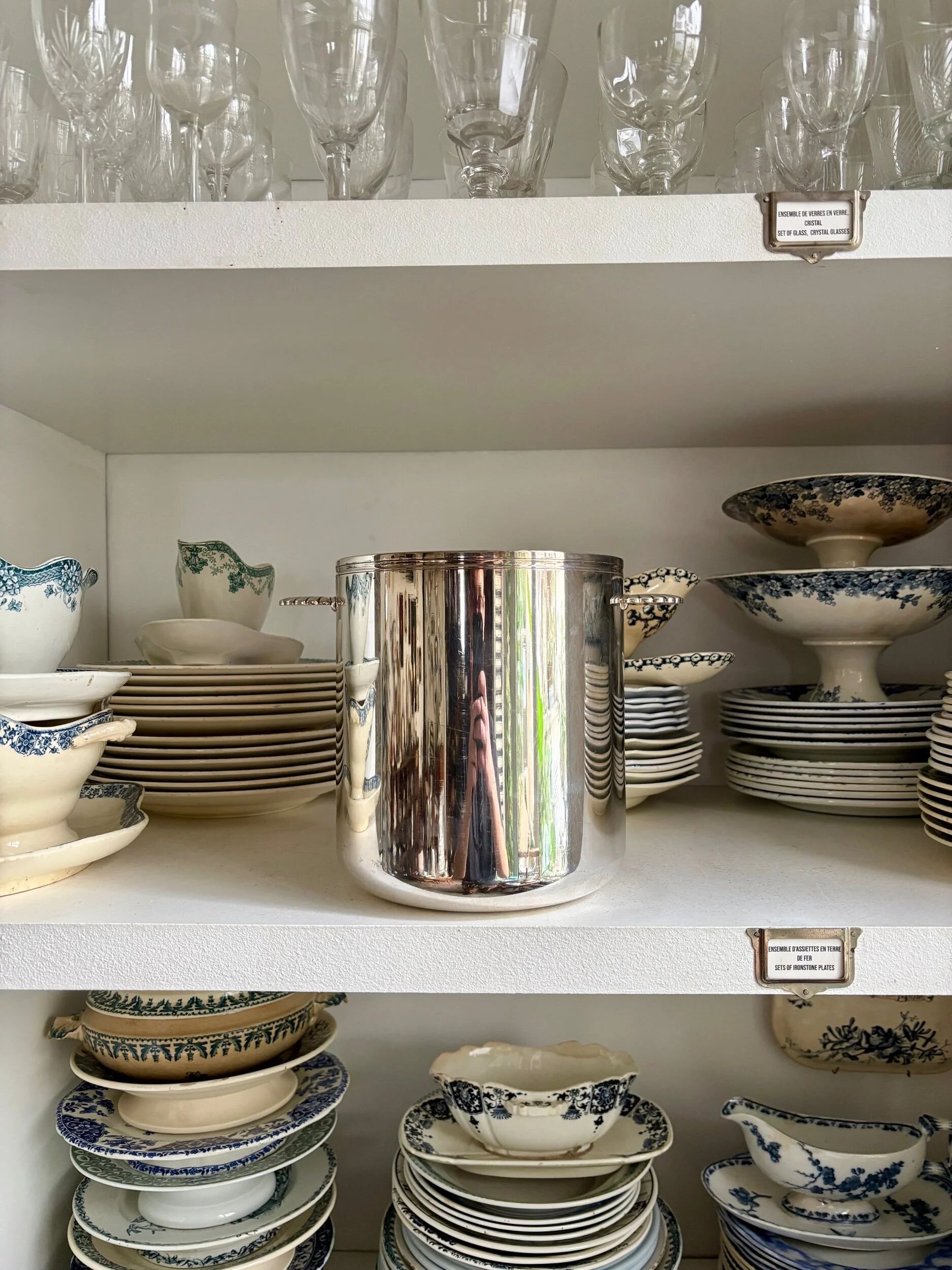 Christofle silver-plated champagne bucket