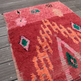 Boucherouite carpet 86x215 cm