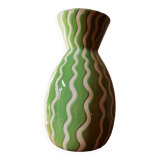 Almond green vase