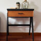 Office console vintage sewing machine furniture