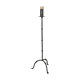 Wrought iron candle holder 139cm