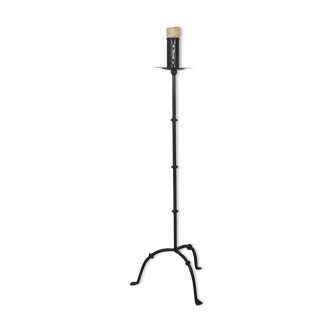 Wrought iron candle holder 139cm