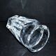Vase baccarat nelly in crystal cut with flat ribs harcourt 12.5cm