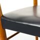 Teak and Leather Armchair by H. W. Klein for Bramin, 1960s