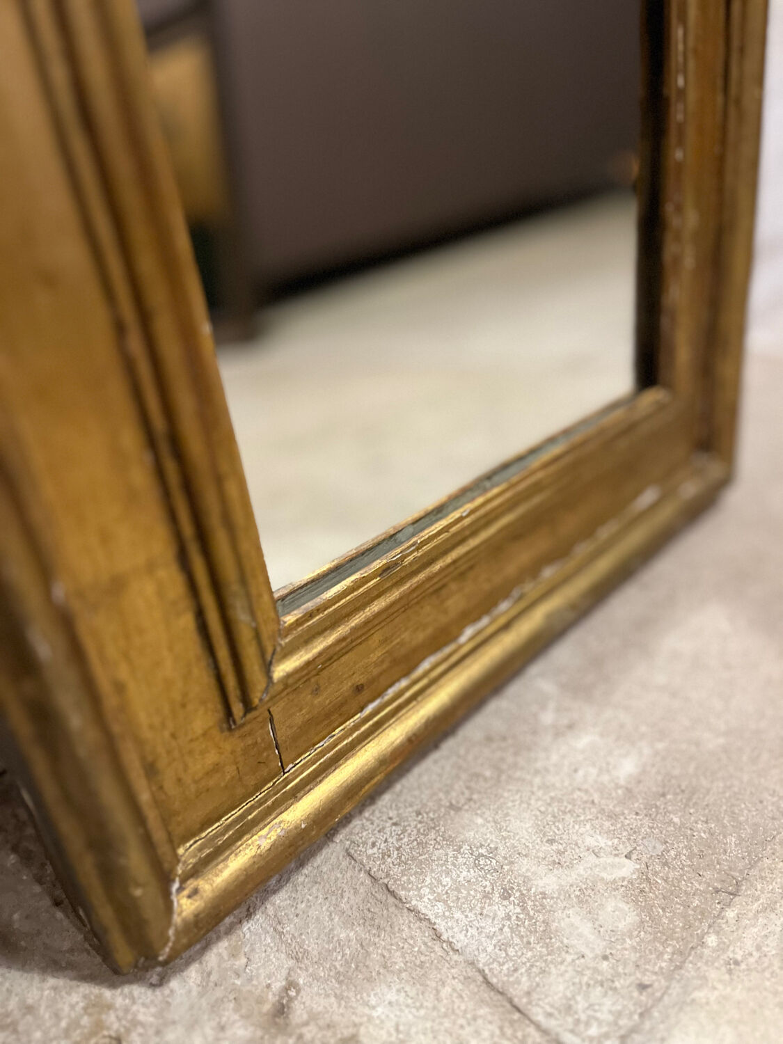 Gilded wood mirror 1940