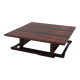 Mid century folding coffee / dining table BERNINI 1950s
