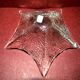 Empty-pocket star in cut crystal Saint-Louis