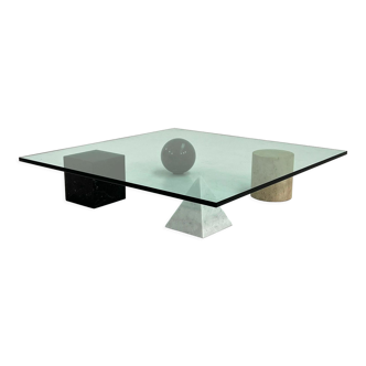 Metaphora coffee table by Lella & Massimo Vignelli for Casigliani, 1970