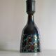 Mid-century modern pottery table lamp with candy glazing from Söholm, Denmark, 1960s
