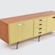 Industrial Vintage Mid-Century Sideboard, Steel, 1960s