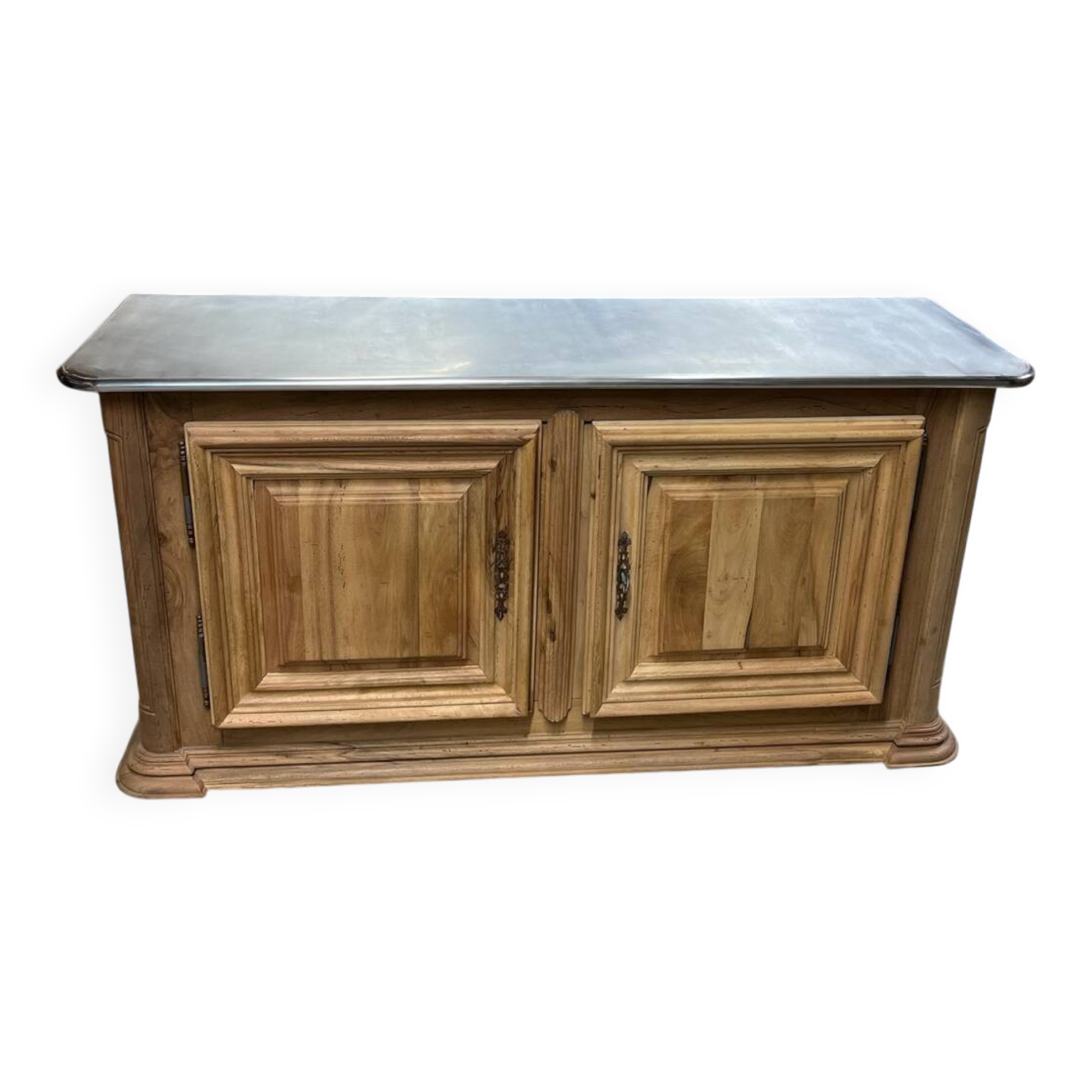 Buffet en noyer massif type bar