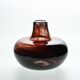Blown glass vase by Claude Morin, 1979