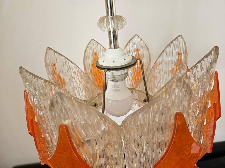 Rare Midcentury Pendant, Germany, 1970s