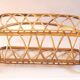Rattan magazine holder