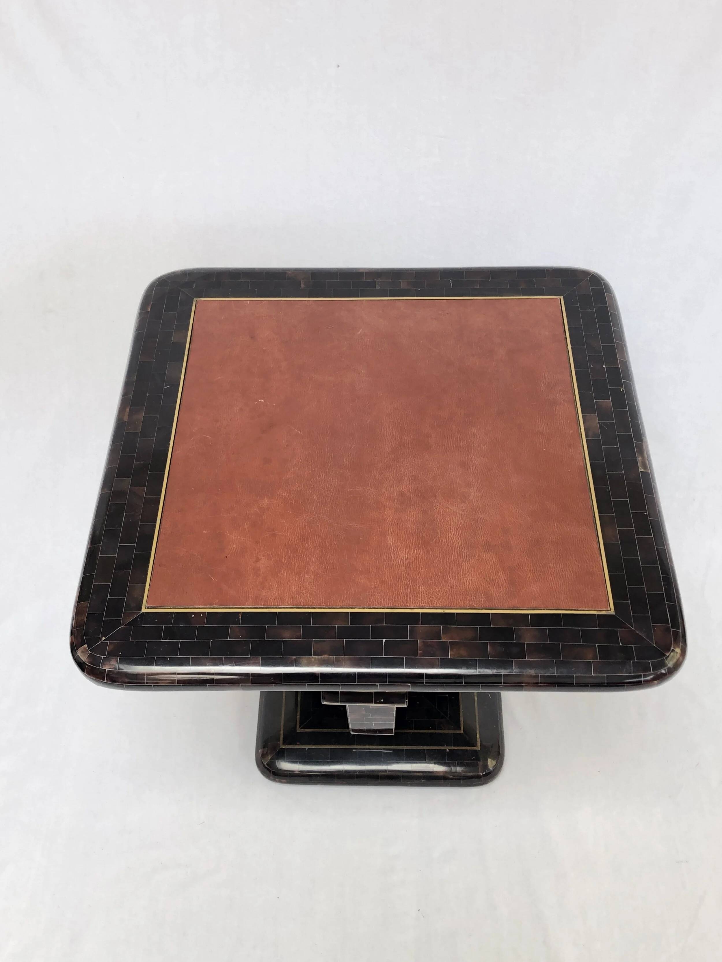 Art deco table attributed to Enrique Garcel