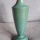 Vintage 1930s large vase in ceramic signed Sarreguemines.
