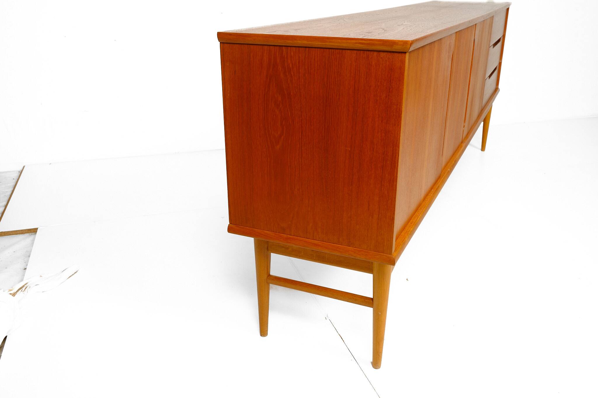 Teak enfilade, Fredericia, by Borge Mogensen, built around 1970.