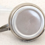 Pewter candle holder