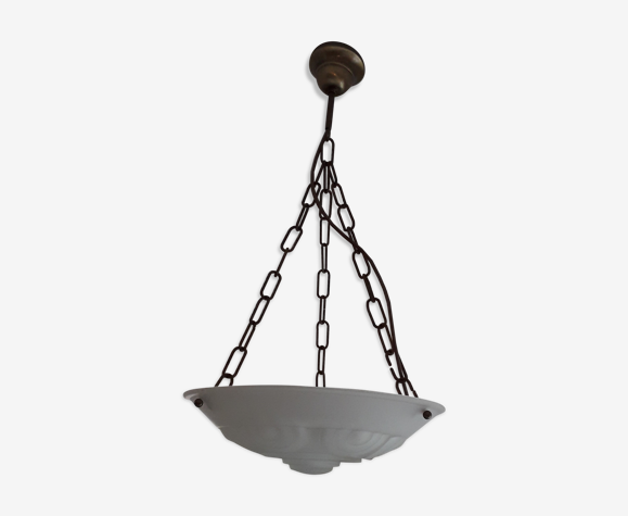 Luminaire art nouveau style Degué