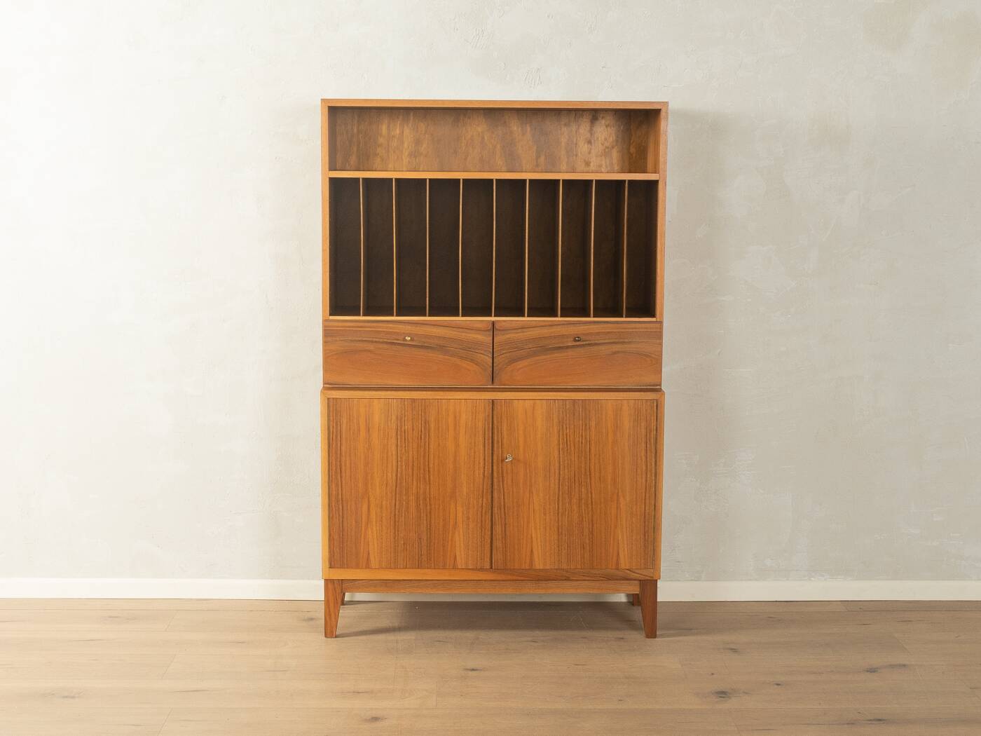Rare two-piece chest of drawers type 9aF by Georg Satink for WK Möbel, 1950s