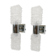 Pair of  wall light Targetti Sankey vintage 70