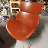 Lot de deux grands fauteuils "designer" intérieur