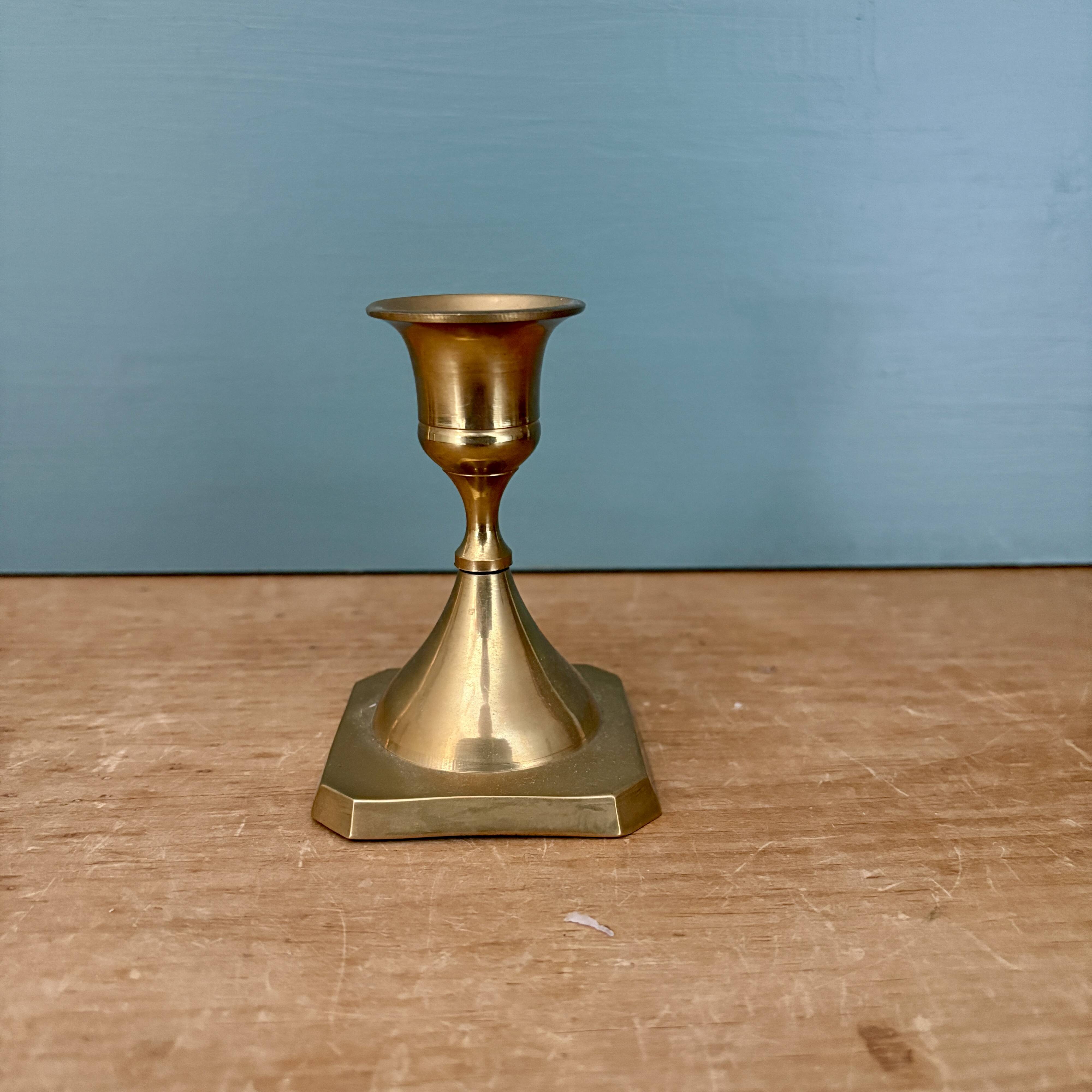 Vintage brass candlestick/candle holder