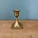 Vintage brass candlestick/candle holder