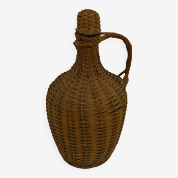 Rattan demijohn