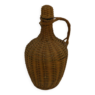 Rattan demijohn