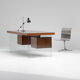 Rare executive desk designed by Jos de Mey for Van den Berghe Pauvers 1960