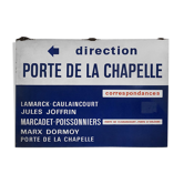 Subway plate "Gate of the Chapel"