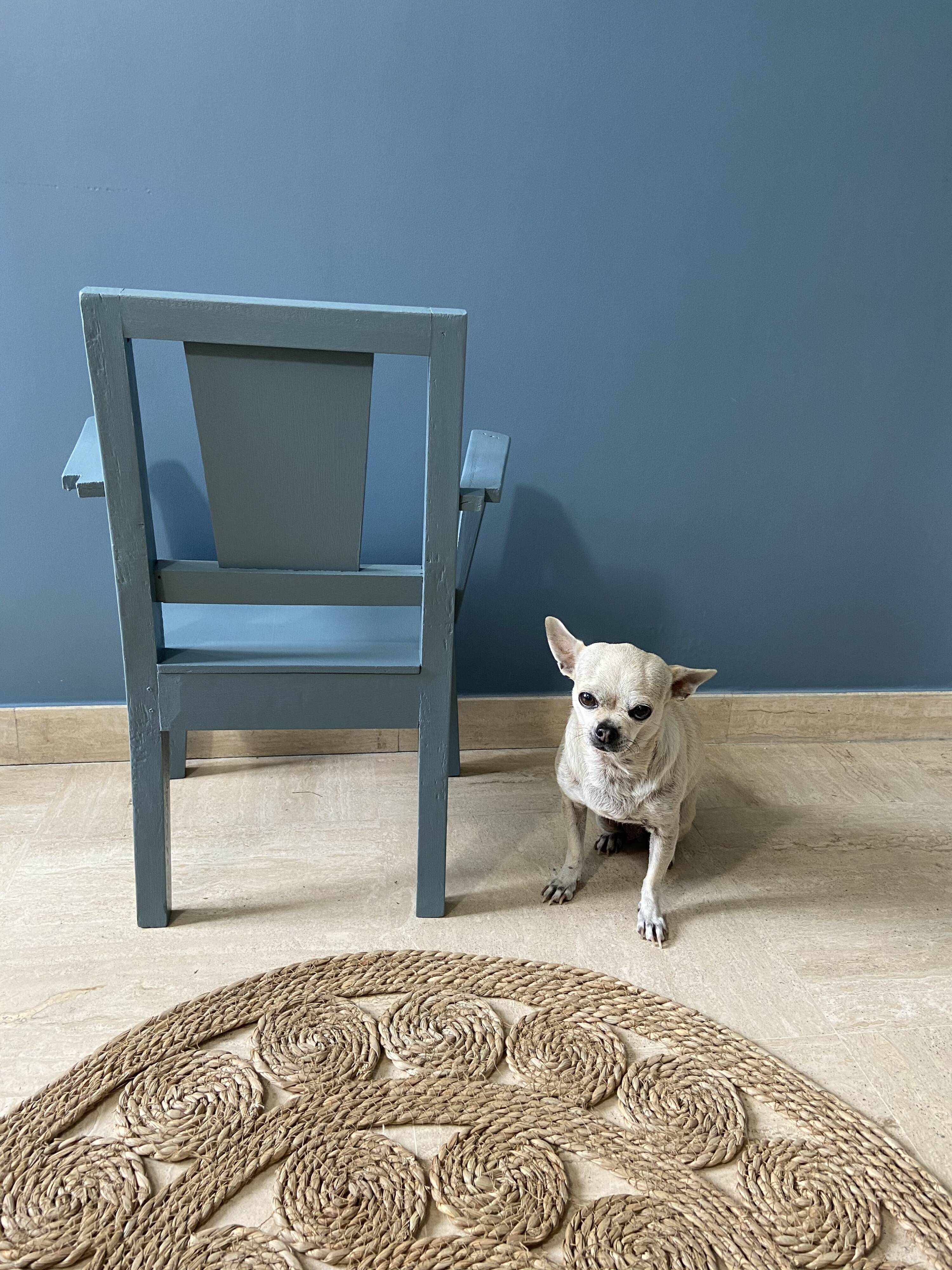 Wooden children's chair