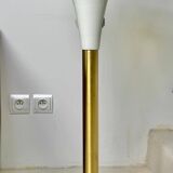 1 Tulip Floor Lamp Staff Lamp Lights Metal / Gold - Brass 1960/70s