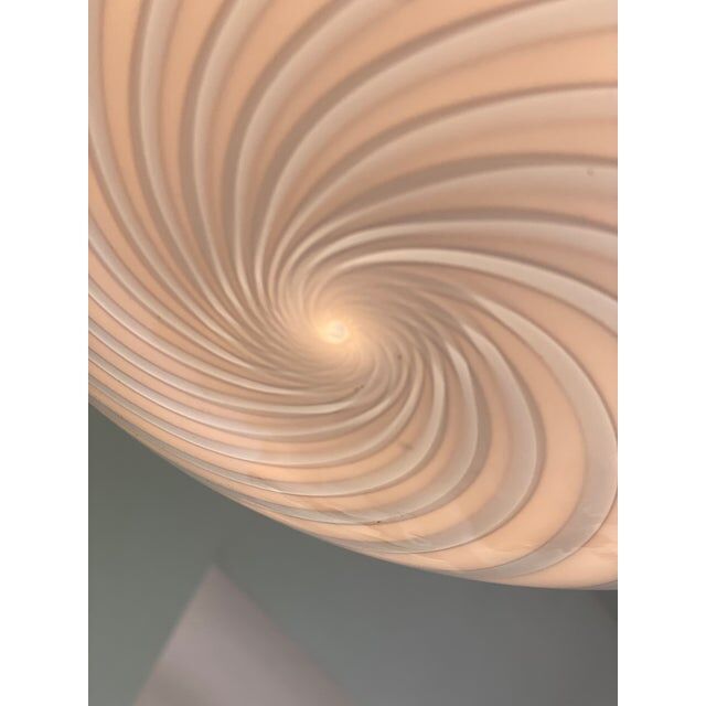 Pendant lamp in murano glass