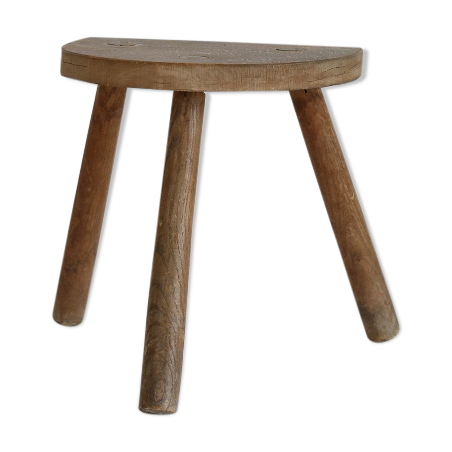 Wooden tripod stool
