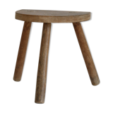 Wooden tripod stool