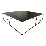 Table basse metal noir